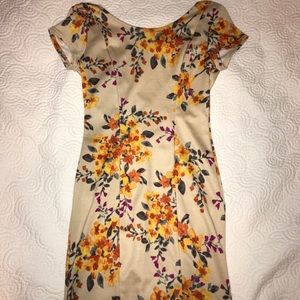 Backless bodycon dress